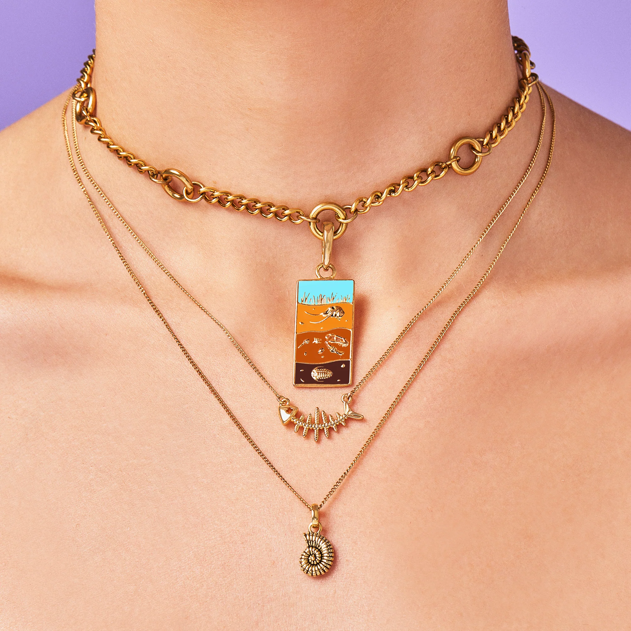 Fishbone Necklace - Image 3