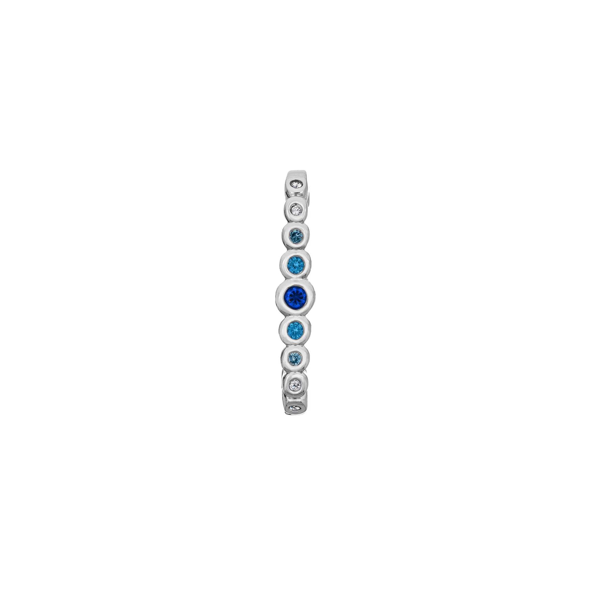 Archer Suspension Earring - Blue - Image 3