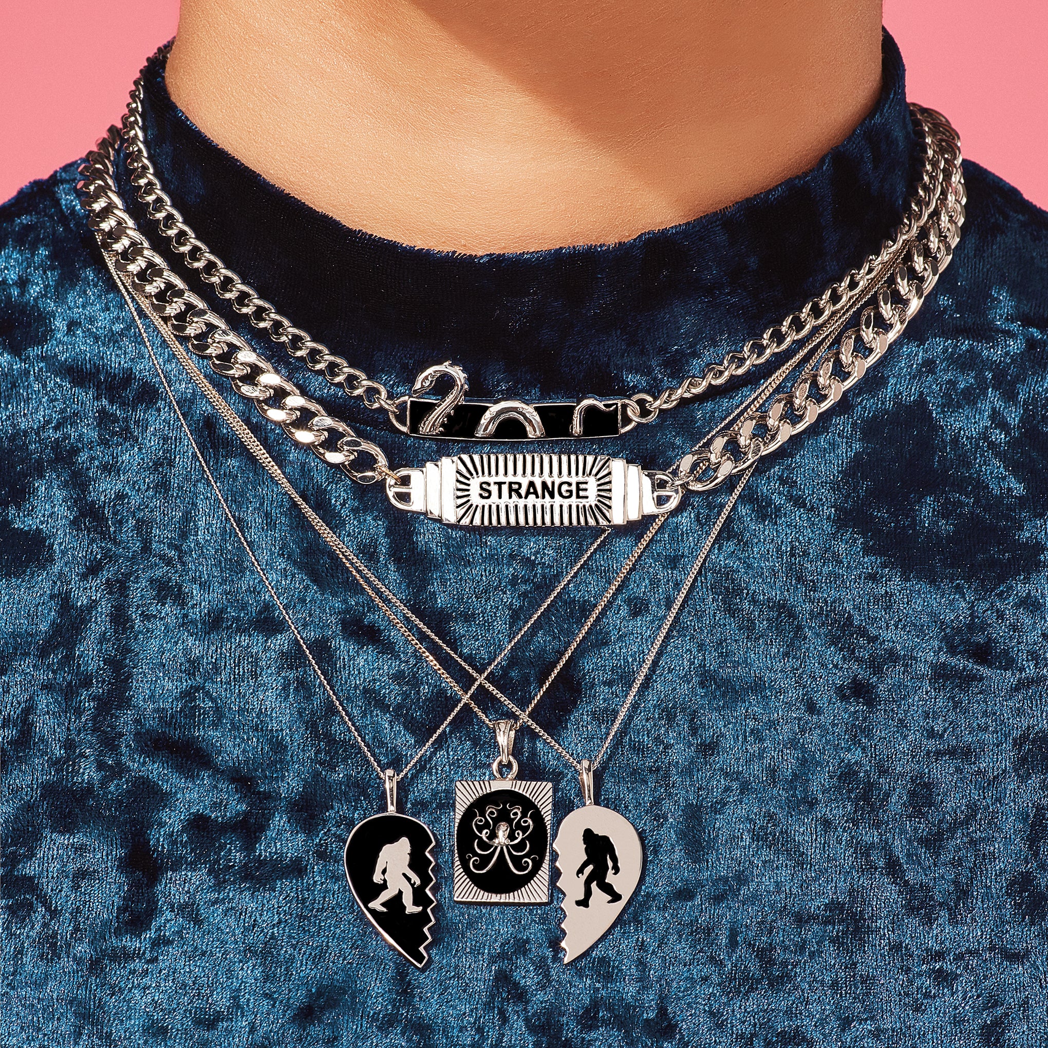 Bigfoot to My Yeti BFF Necklaces - Image 3