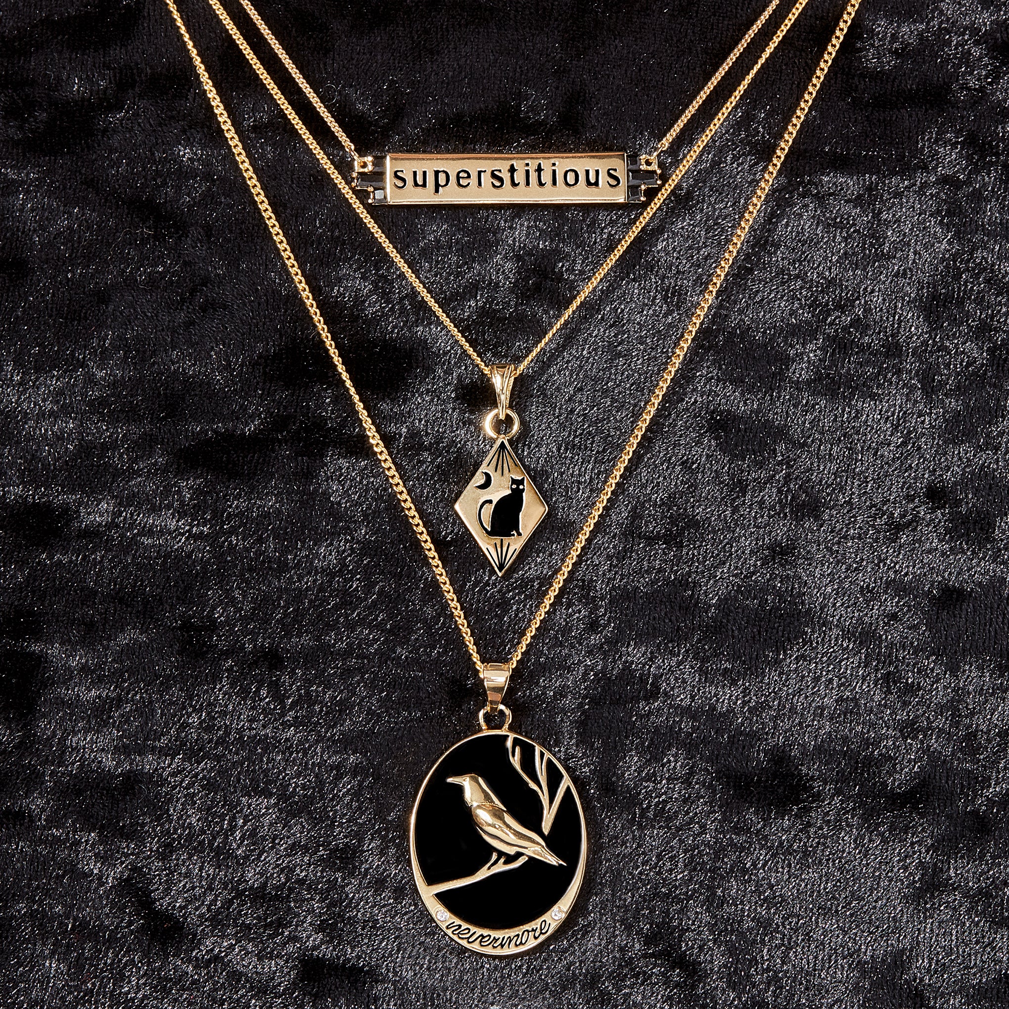 Black Cat Necklace - Image 3