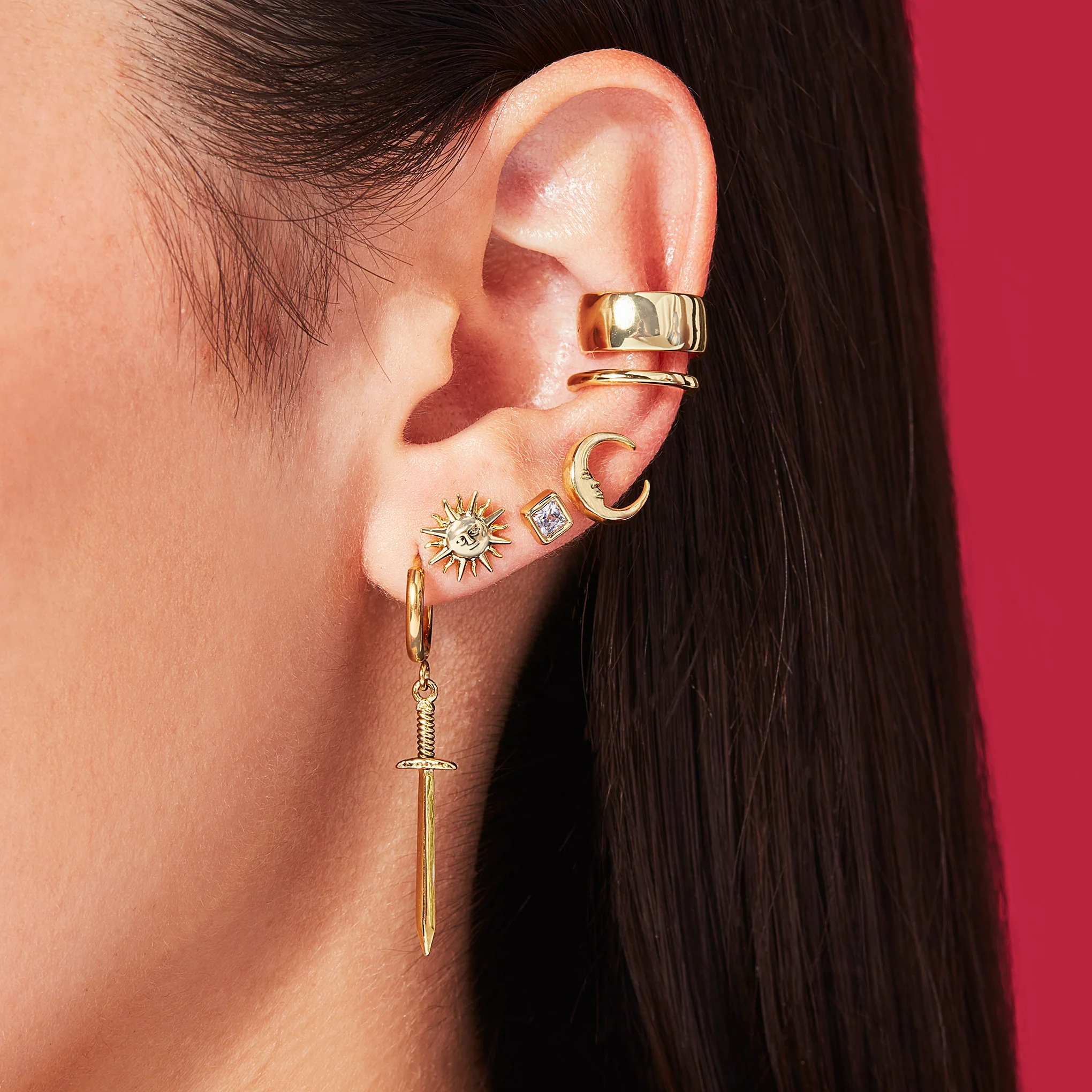 Classic Wide Ear Cuff - Image 3