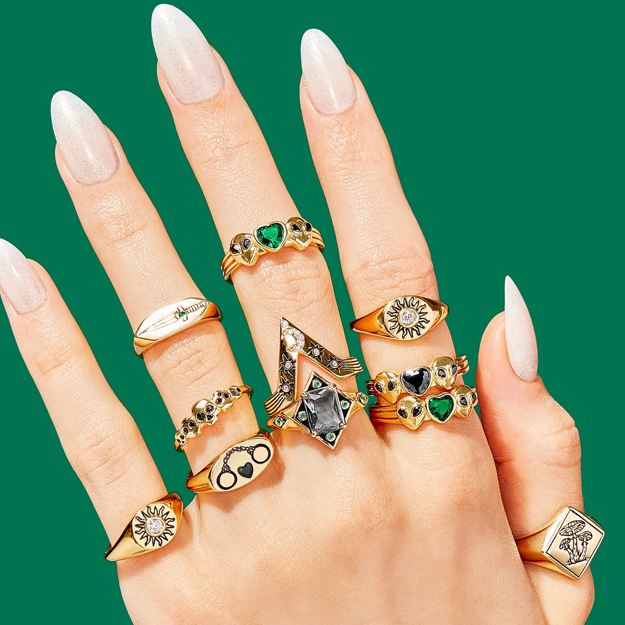 Cosmic Love Ring - Black - Image 5