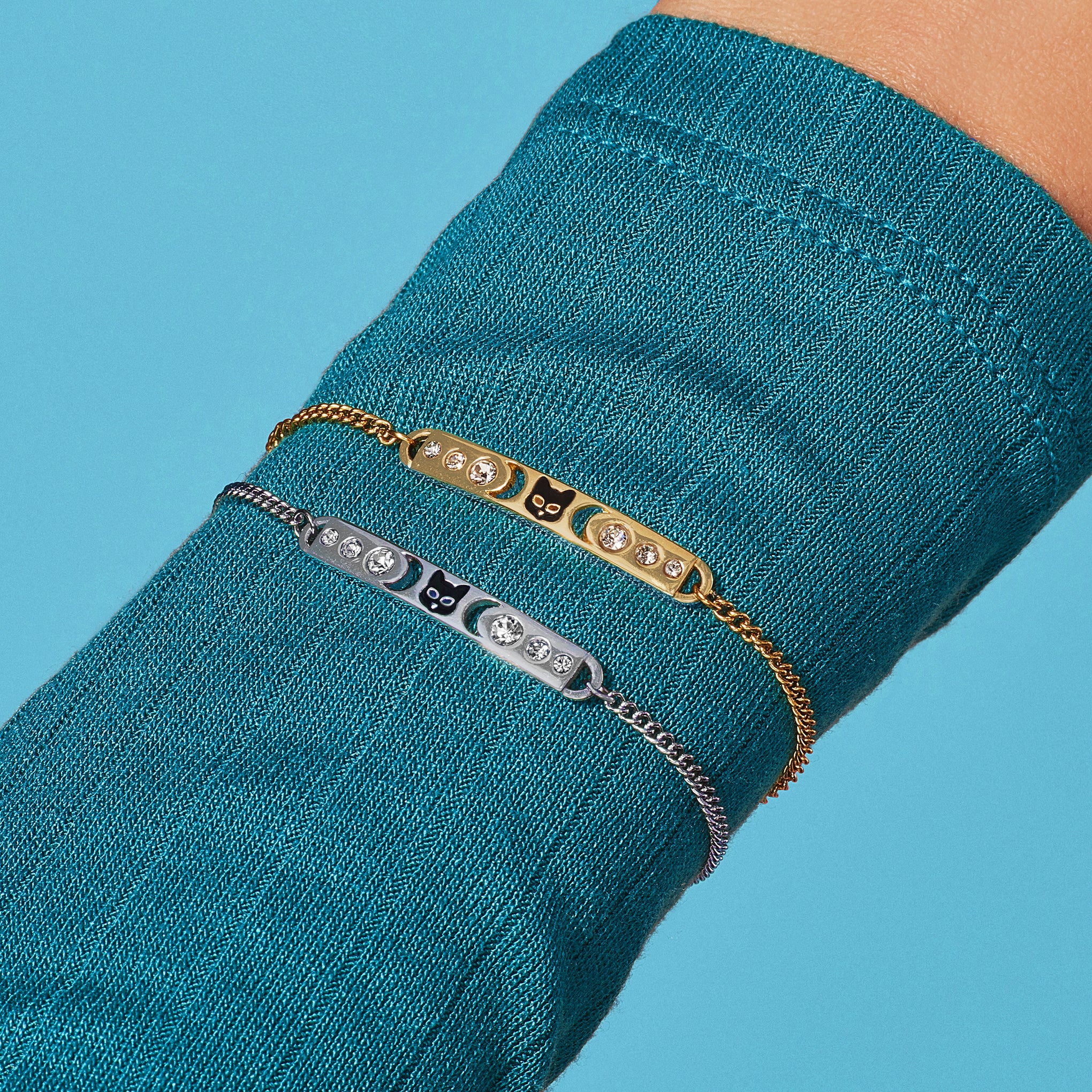Crescent Cat Bracelet - Image 5