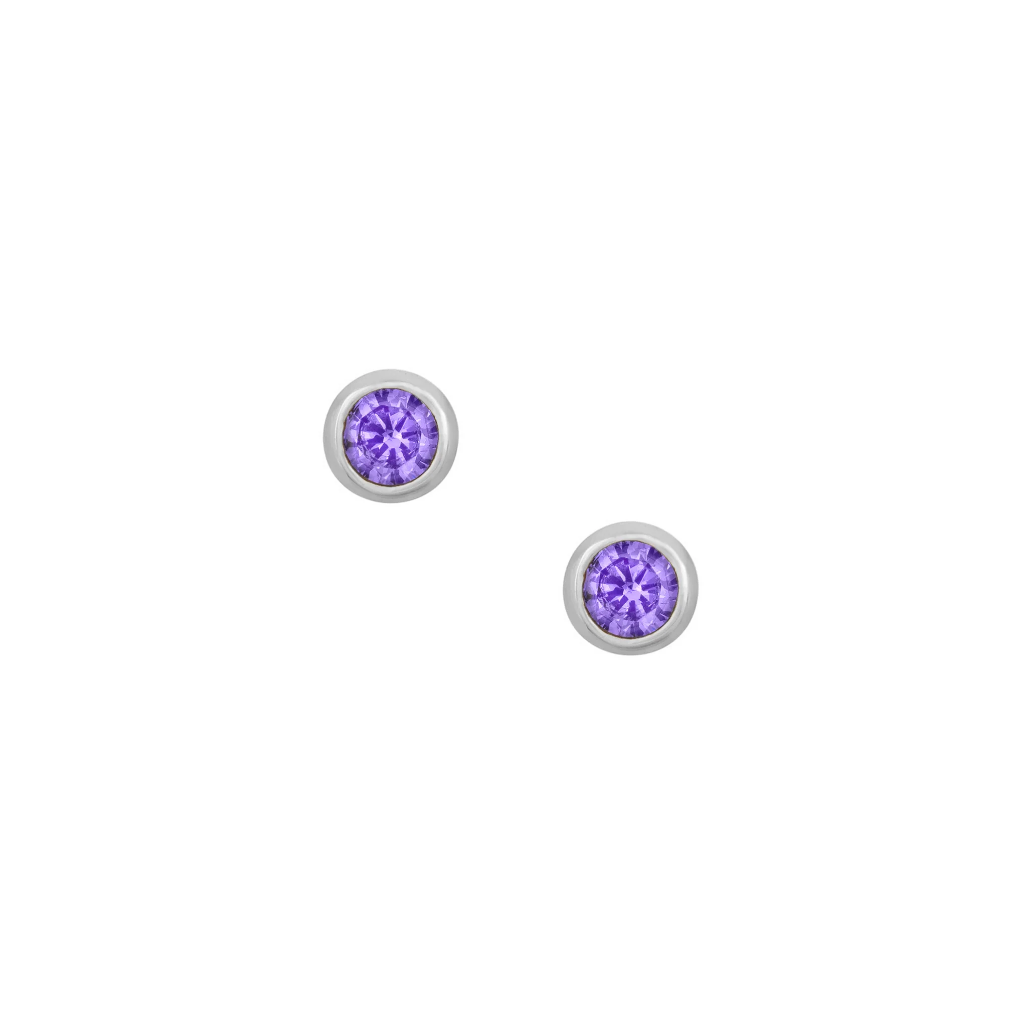 Elara Studs - Purple - Image 2