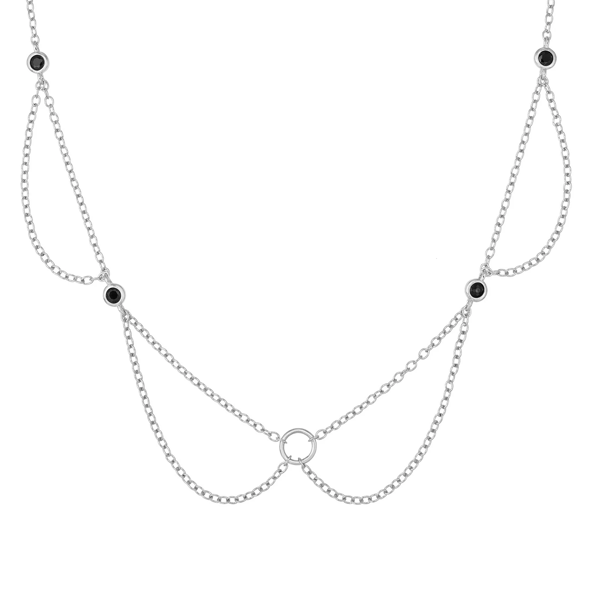 Electron Necklace - Black - Image 2