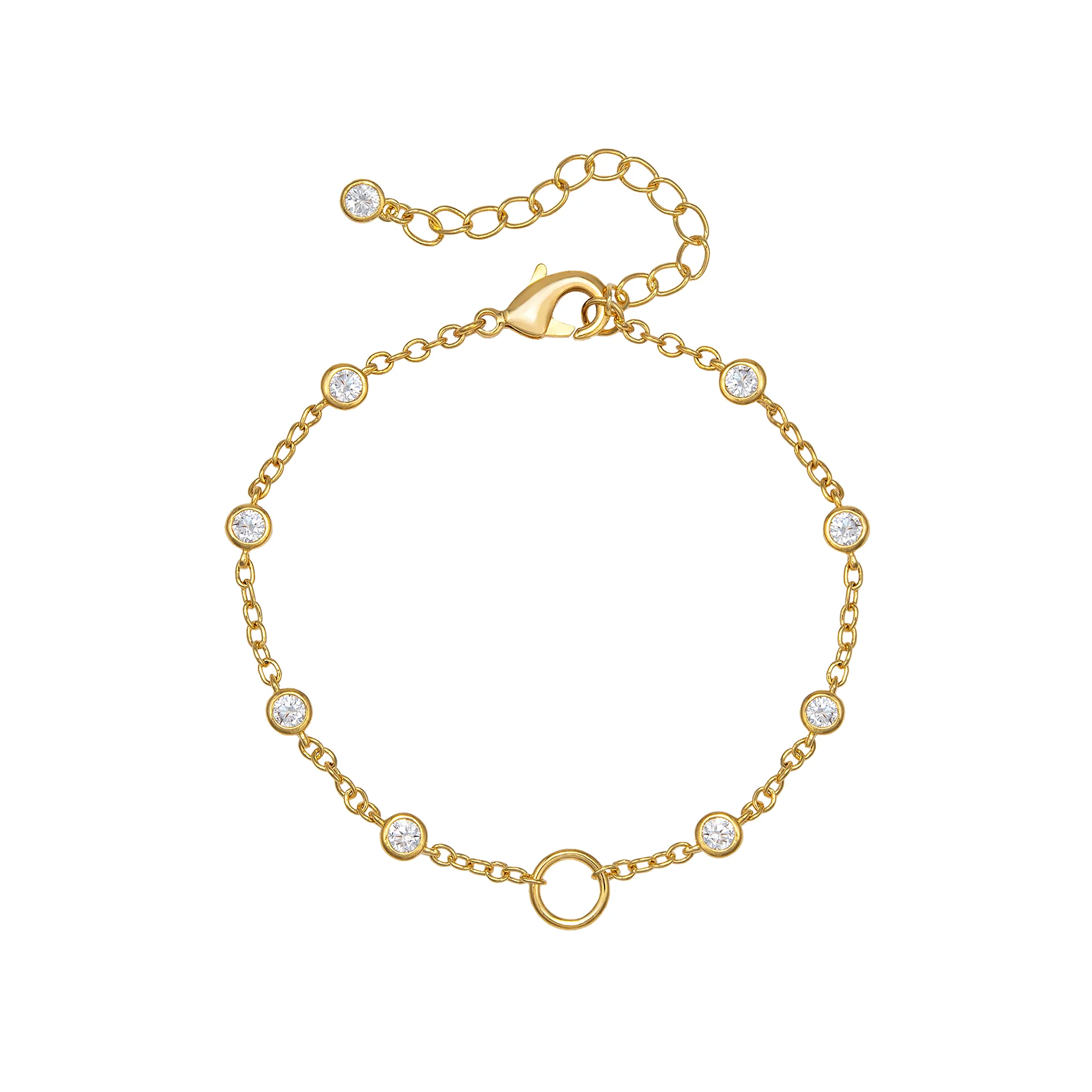 Molecule Bracelet - White