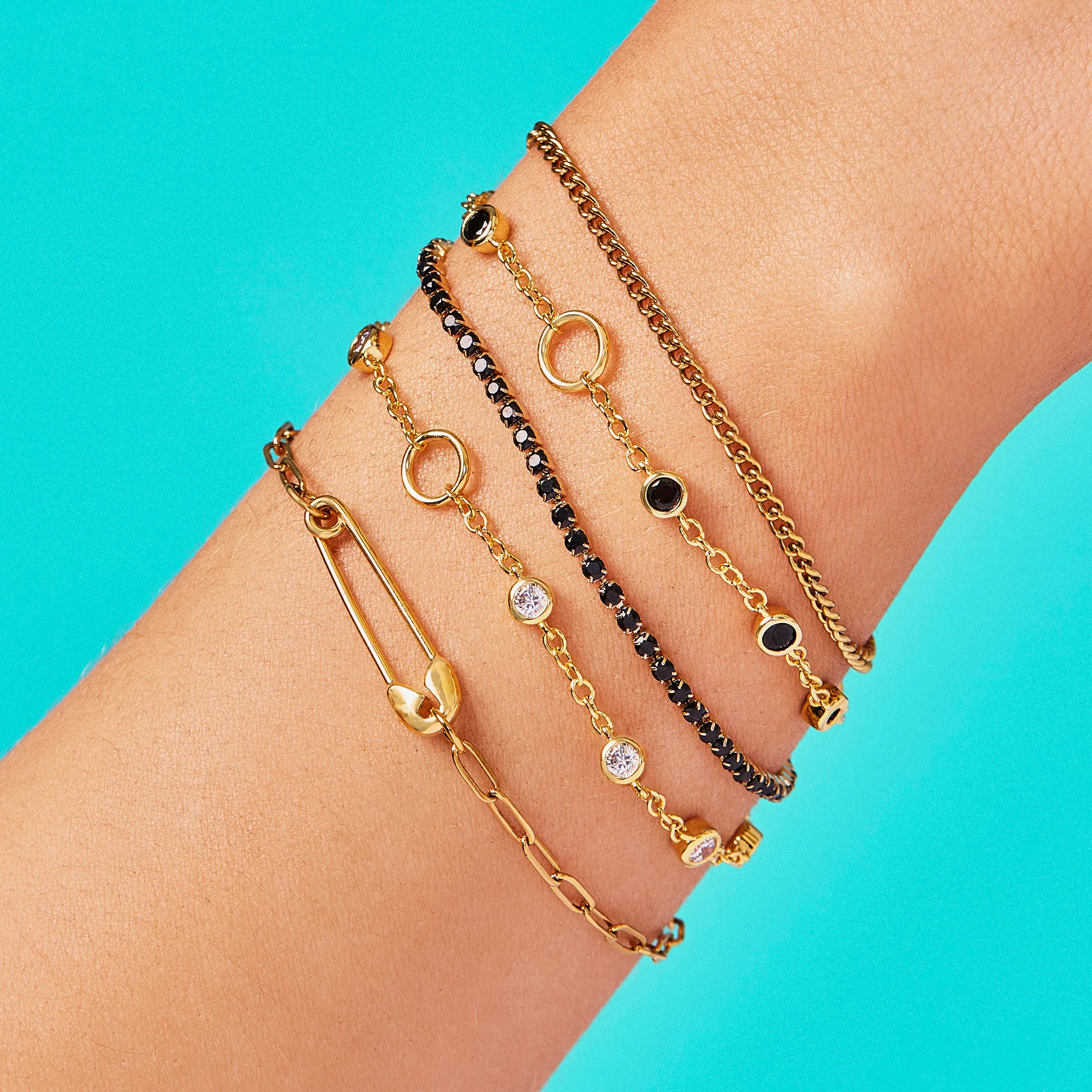 Molecule Bracelet - Black - Image 3