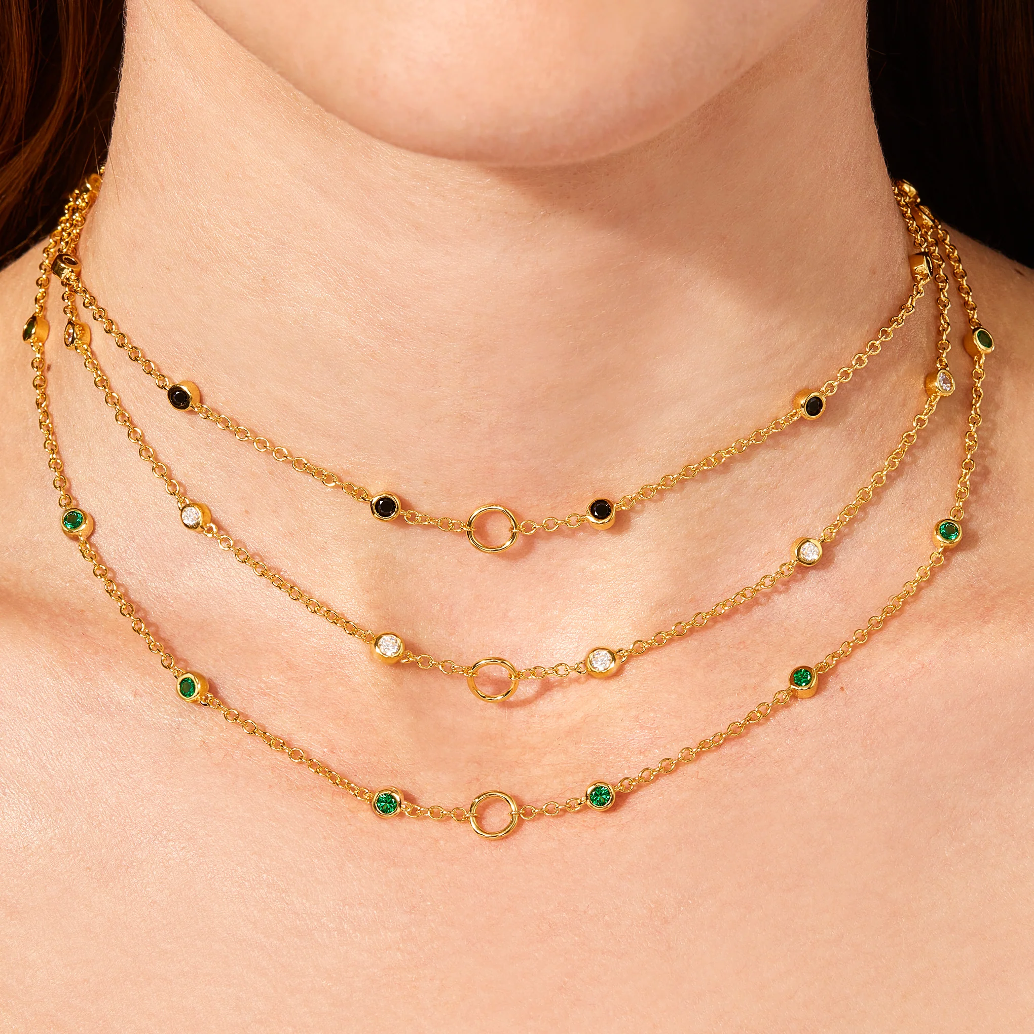 Molecule Necklace - White - Image 5