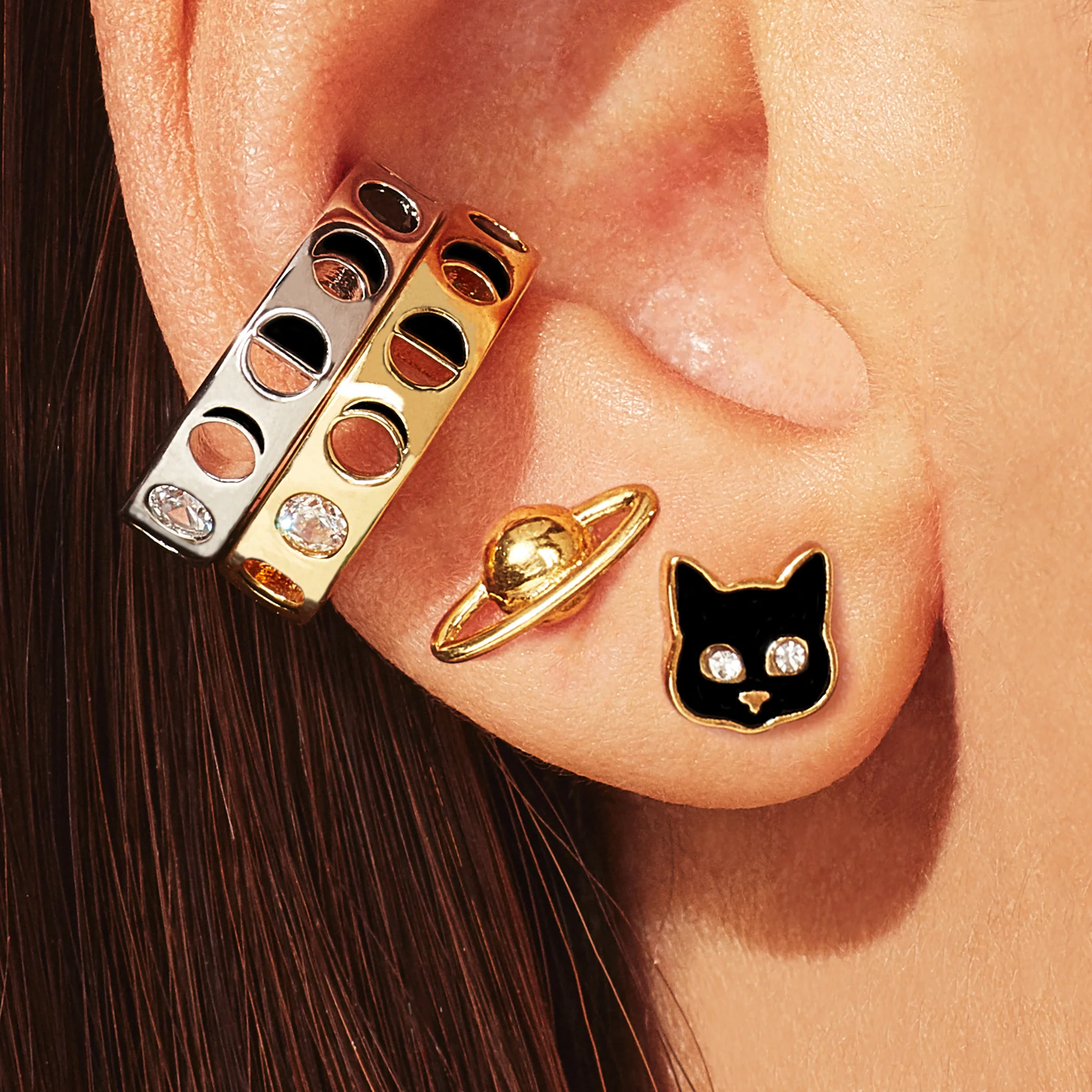 Moon Phase Ear Cuff - Image 5