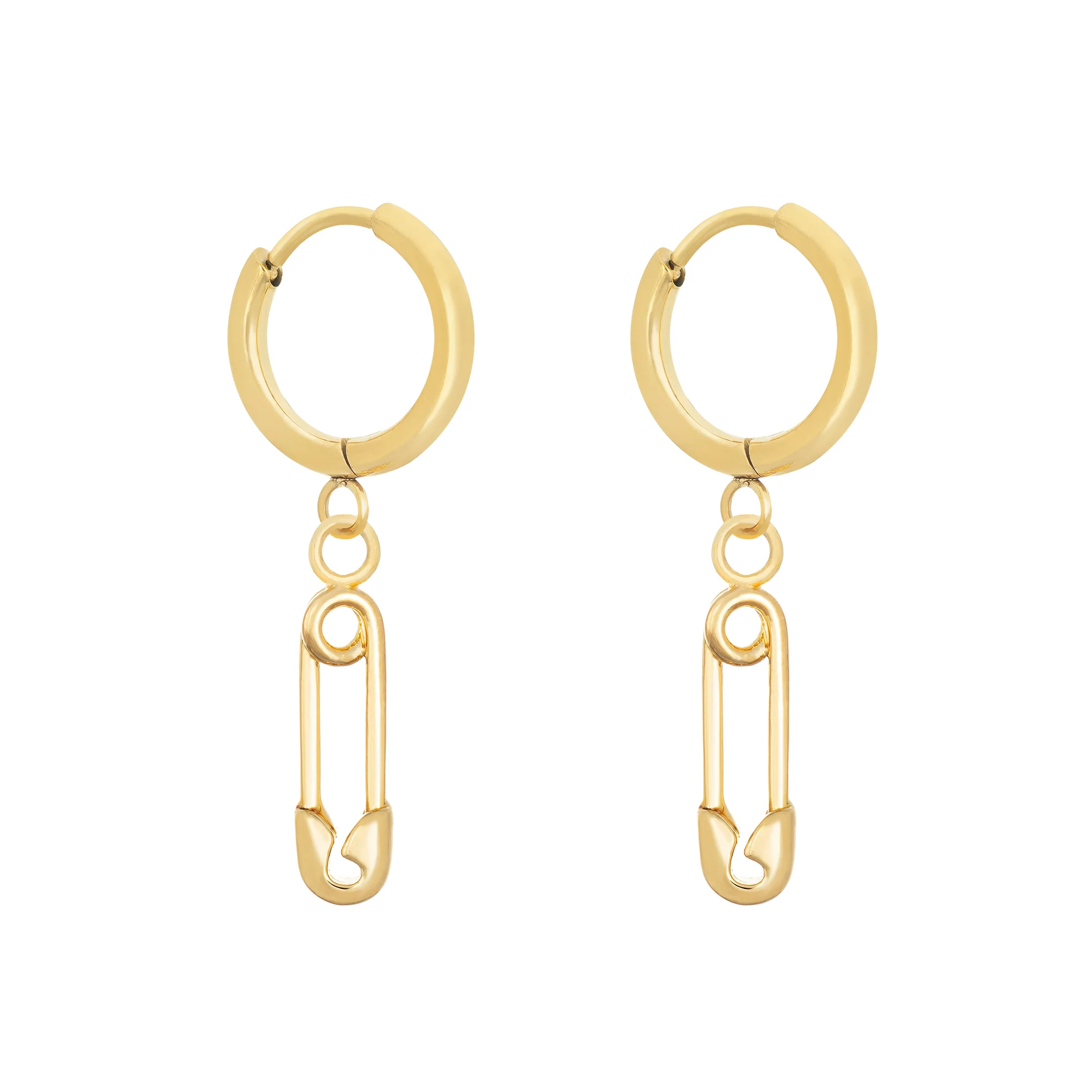 Safety Pin Earrings