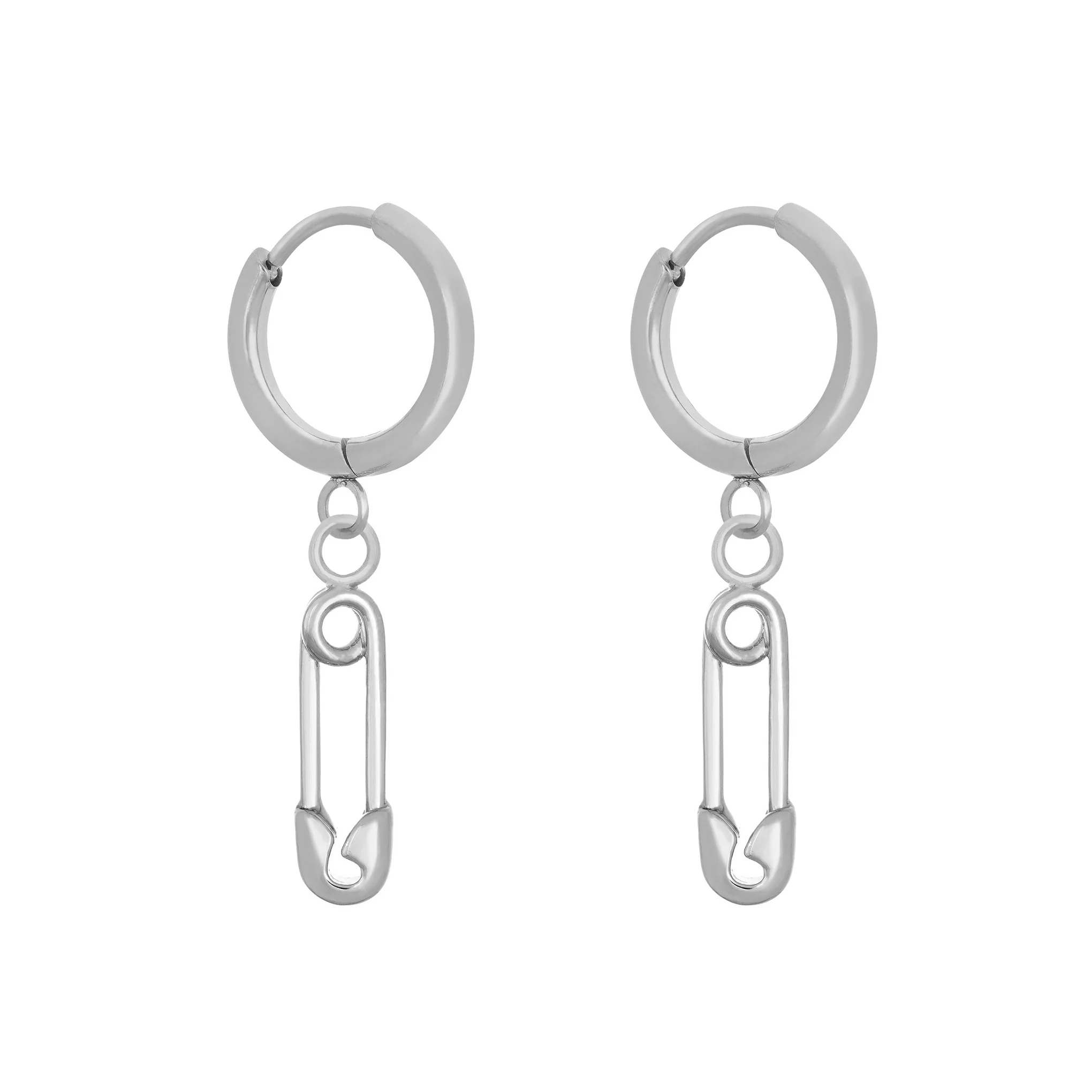 Safety Pin Earrings - Image 2
