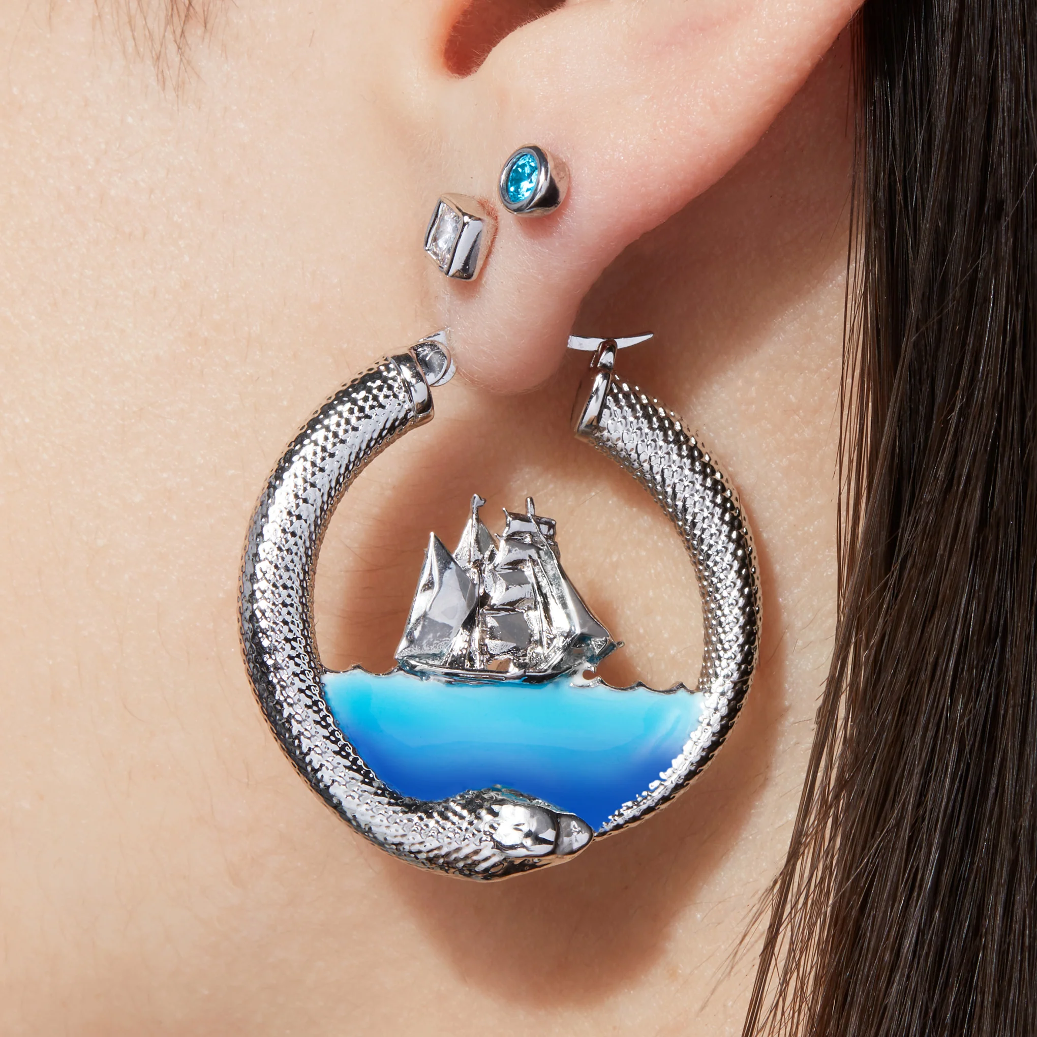 Sea Monster Hoops - Image 3