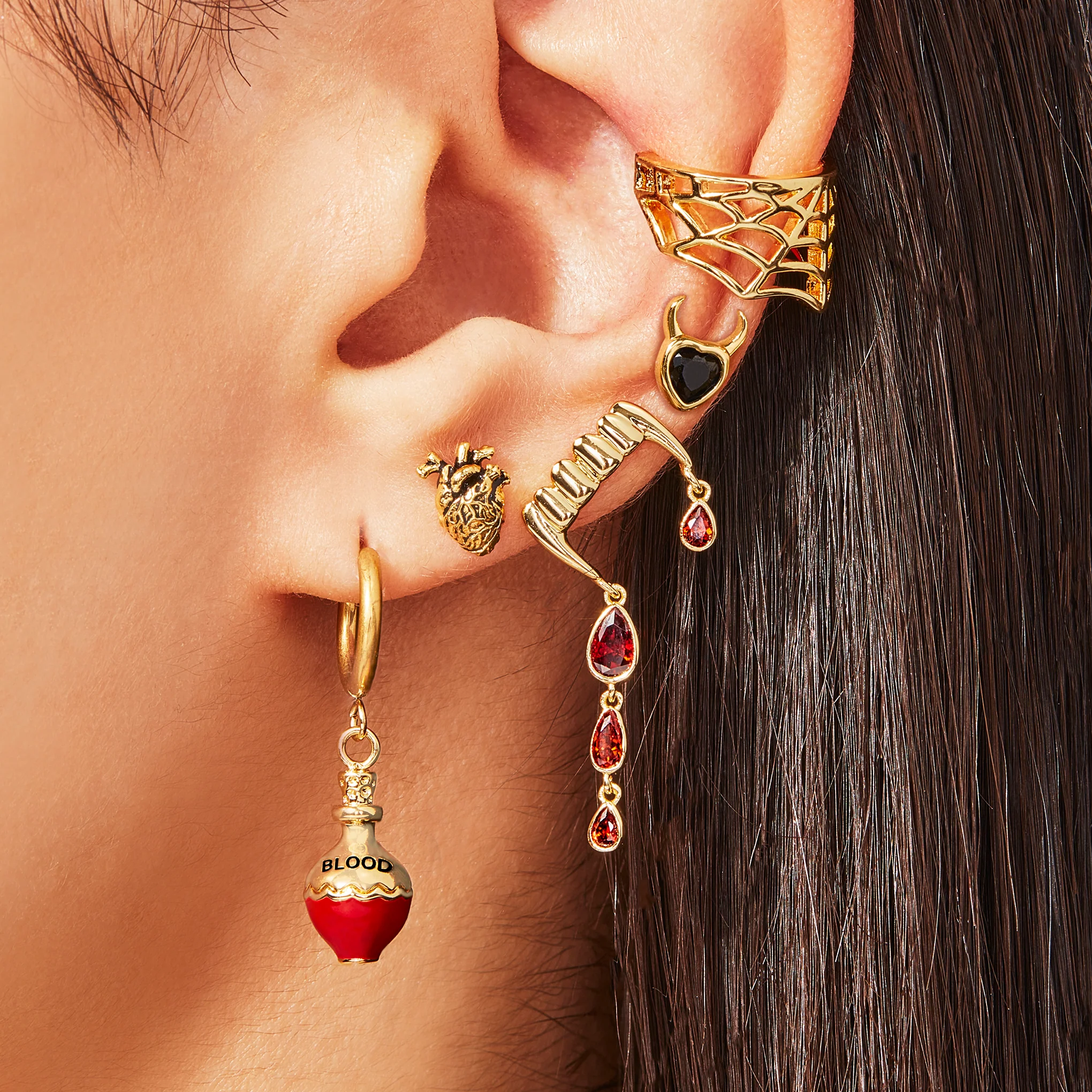 Spiderweb Ear Cuff - Image 6