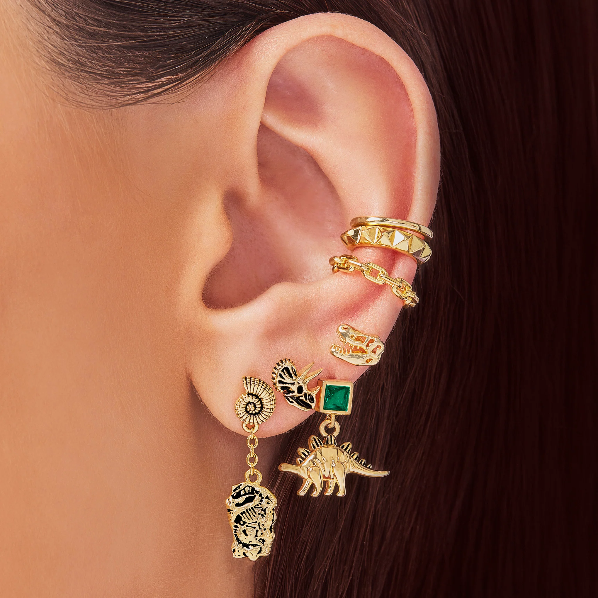 Triceratops Skull Studs - Image 3