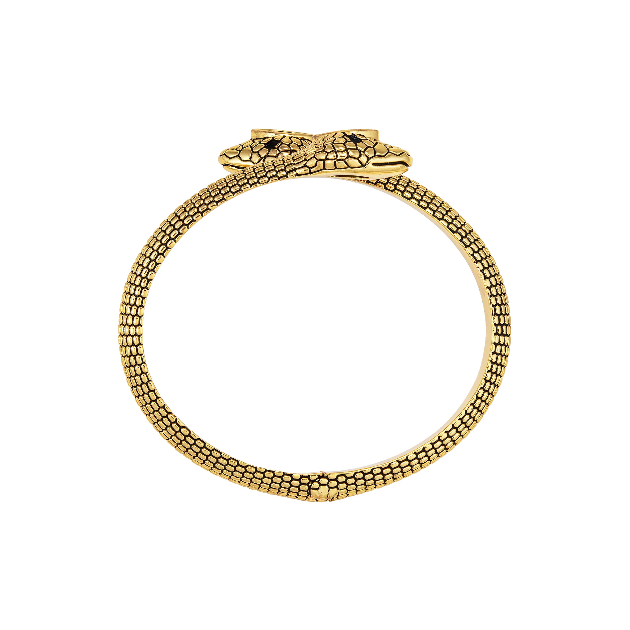 Twin Snake Cuff Bracelet - Image 3