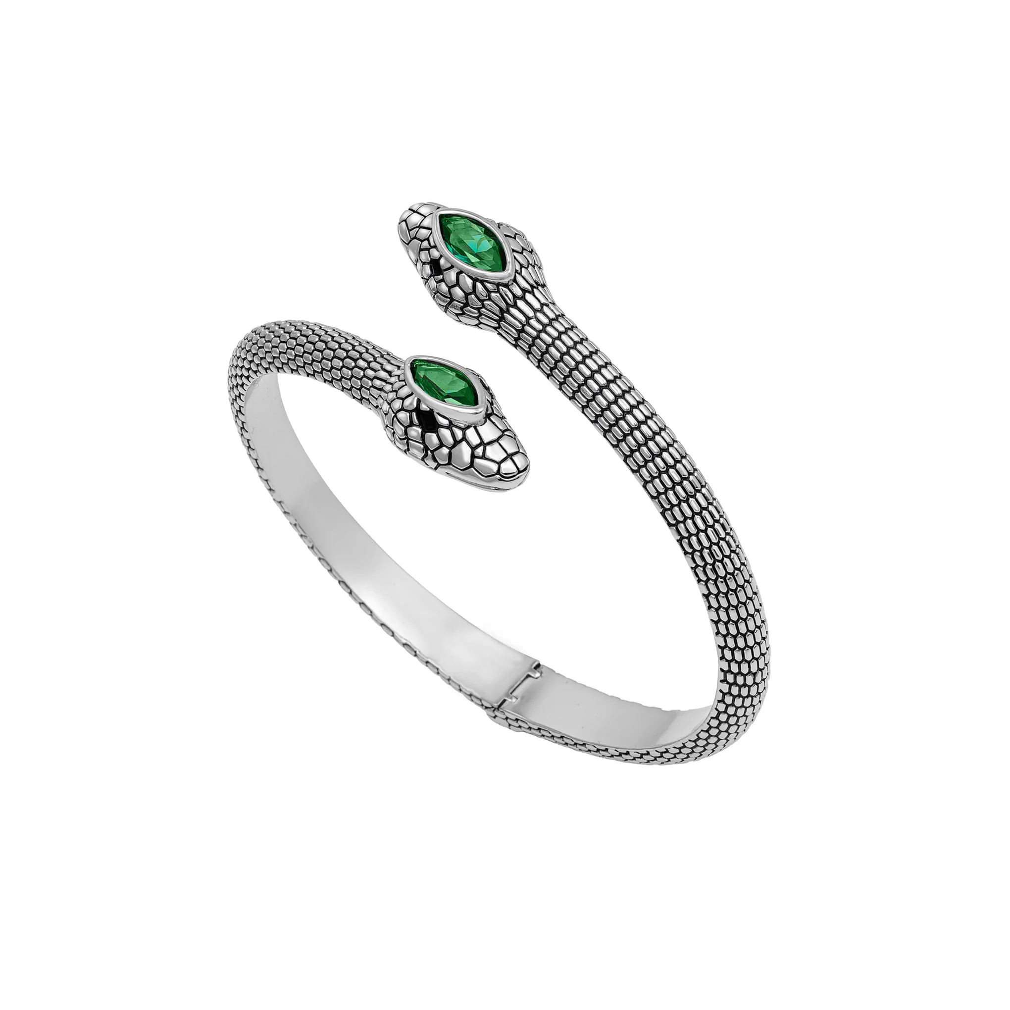Twin Snake Cuff Bracelet - Image 5