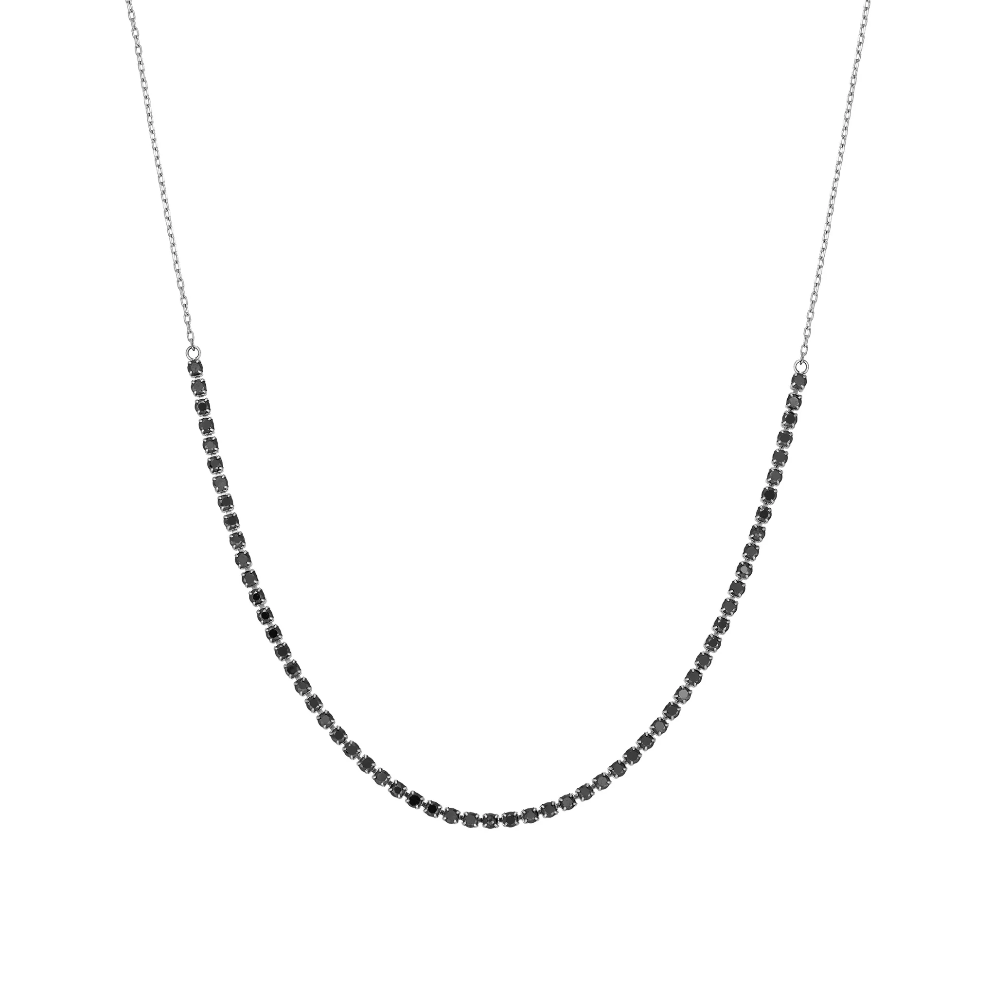 Vela Necklace - Black - Image 2